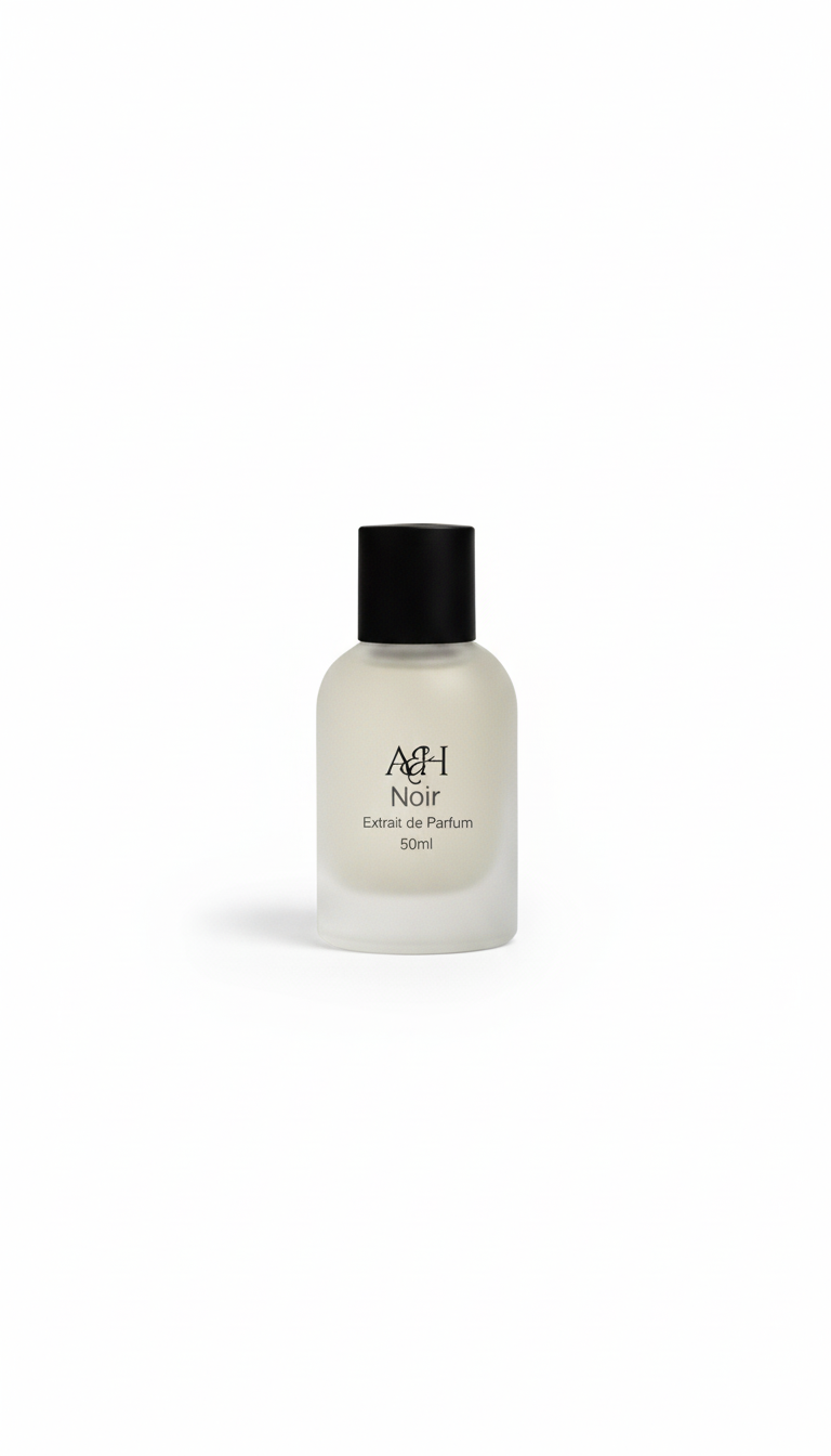 A&H Noir – 50ml Extrait de Parfum | Citrus, Spice & Musky Amber